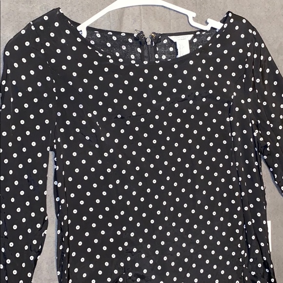 Block polka dot dress - Picture 2 of 6